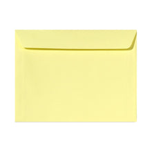 Load image into Gallery viewer, LUX Booklet 9in x 12in Envelopes, Gummed Seal, Lemonade Yellow, Pack Of 250