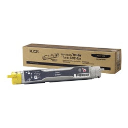 Xerox 6300 Yellow High Yield Toner Cartridge, 106R01146