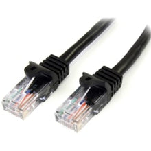 Load image into Gallery viewer, StarTech.com Snagless Cat5e UTP Patch Cable - RJ-45 (M) - RJ-45 (M) - 100 ft - UTP - ( CAT 5e ) - black  - 100ft Cat5e Patch Cable - 100ft Cat 5e Patch Cable - 100ft Cat5e Patch Cord - 100ft RJ45 Patch Cable - 100ft Snagless Patch Cable