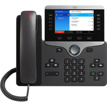 Load image into Gallery viewer, Cisco 8841 IP Phone - Corded - Corded - Wall Mountable - Charcoal - 5 x Total Line - VoIP - Caller ID - Speakerphone