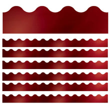 Load image into Gallery viewer, Carson Dellosa Education Scalloped Border, Sparkle + Shine Cherry Foil, 39ft Per Pack, Set Of 6 Packs