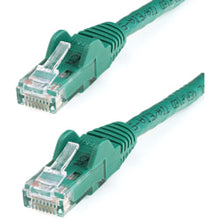 Load image into Gallery viewer, StarTech.com 5ft CAT6 Ethernet Cable - Green Snagless Gigabit CAT 6 Wire - 5ft Green CAT6 up to 160ft - 650MHz Snagless UTP RJ45 patch/network cord