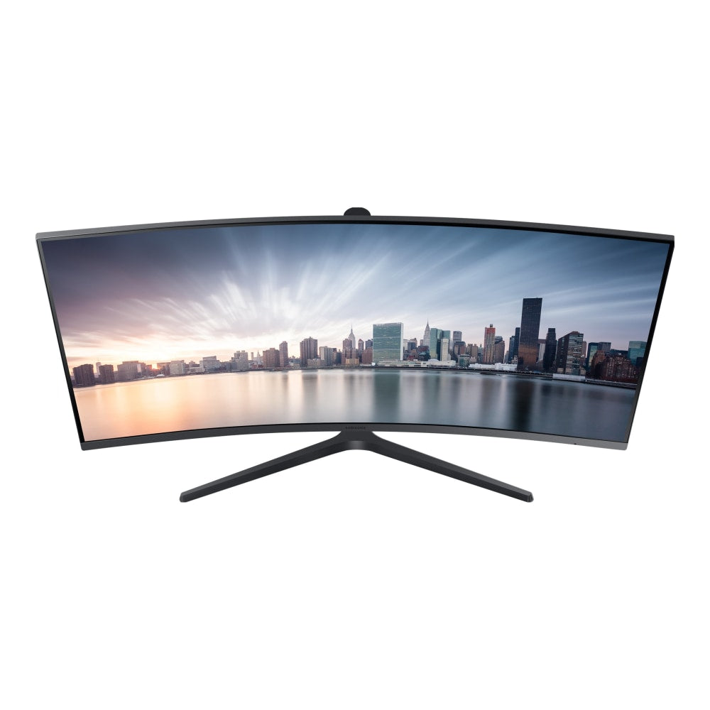 Samsung C34H890WGN - CH89 Series - LED monitor - curved - 34in - 3440 x 1440 UWQHD @ 100 Hz - VA - 300 cd/m2 - 3000:1 - 4 ms - HDMI, DisplayPort, USB-C - silver