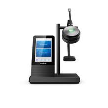 Load image into Gallery viewer, Yealink Mono DECT Wireless Headset, Black, YEA-WH66-MONO-UC