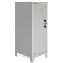 Load image into Gallery viewer, LYS SOHO Locker - 3 Shelve(s) - for Office, Home, Classroom, Playroom, Basement, Garage, Cloth, Sport Equipments, Toy, Game - Overall Size 42.5in x 14.3in x 18in - Silver - Steel