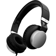 Load image into Gallery viewer, V7 Lightweight On-Ear Headphones - Black/Silver - Stereo - Mini-phone (3.5mm) - Wired - 32 Ohm - 20 Hz - 20 kHz - On-ear, Over-the-head - Binaural - Circumaural - 5.91 ft Cable - Noise Canceling - Black, Silver