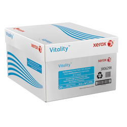 Xerox Vitality Multi-Use Printer & Copy Paper, 10 Reams, White, Legal (8.5in x 14in), 5000 Sheets Per Case, 20 Lb, 92 Brightness, 30% Recycled, FSC Certified