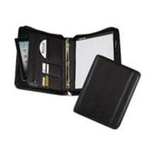 Load image into Gallery viewer, Samsill Professional 1in Zipper Binder - Case for tablet - vinyl - black