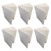 Load image into Gallery viewer, Ashley Blank Chunky Board Book, 6in x 8in Portrait, 6 Sheets Per Book, White, Pack of 6