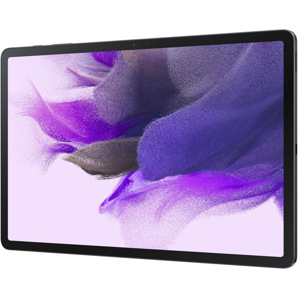 Samsung Galaxy Tab S7 FE 5G SM-T738U Tablet - 12.4in WQXGA - Kryo 570 Octa-core (8 Core) 2.20 GHz - 4 GB RAM - 64 GB Storage - Android 11 - 5G - Mystic Black - Qualcomm SM7225 SoC - Upto 1 TB microSD Supported