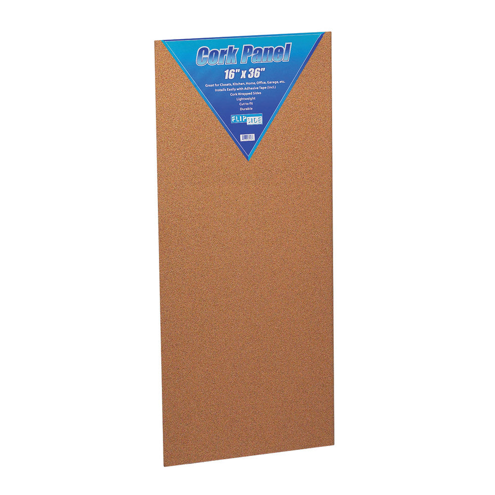 Flipside Products Cork Panel, 16in x 36in