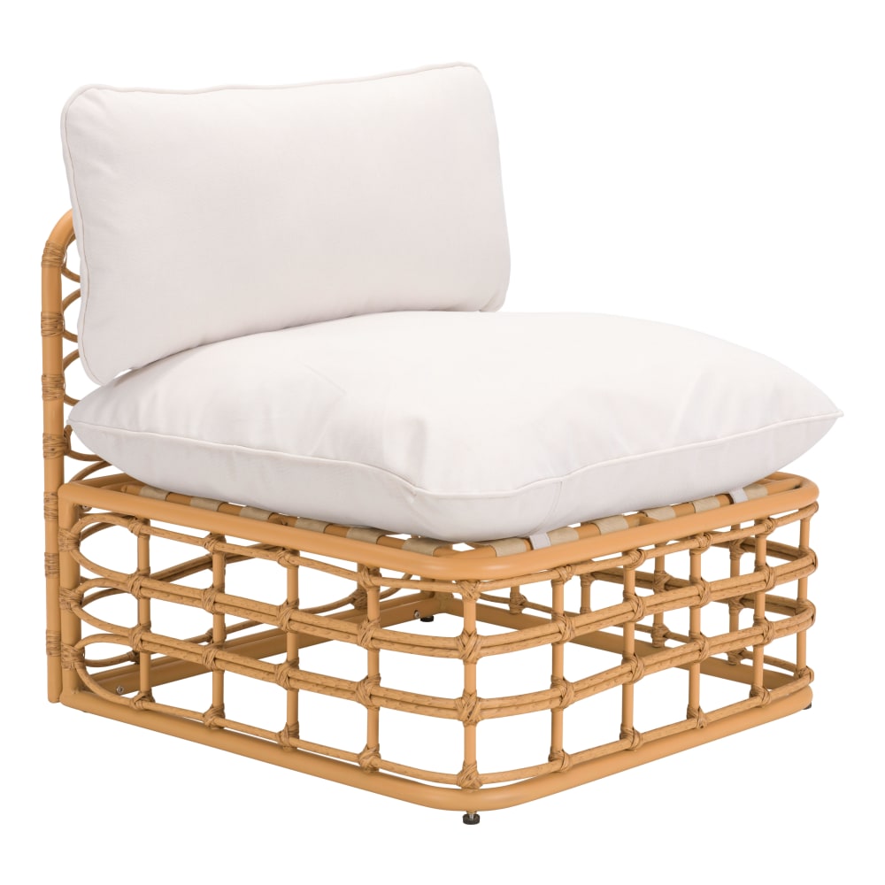 Zuo Modern Kapalua Middle Chair, Natural