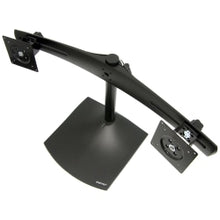 Load image into Gallery viewer, Ergotron DS100 Dual-Monitor Desk Stand - Up to 62lb - Up to 24in Flat Panel Display - Black