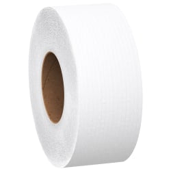 Scott 1000 Jumbo Roll JR. 2-Ply Commercial Toilet Paper, 1000ft Per Roll, Pack Of 12 Rolls