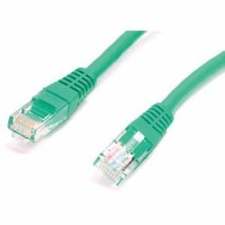 StarTech.com Cat5e Molded UTP Patch Cable, 1ft, Green