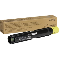 Xerox Original Standard Yield Laser Toner Cartridge - Yellow - 1 Each - 9800