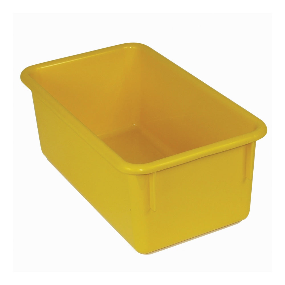 Stowaway Tray Without Lid, Medium Size, Yellow, Pack Of 5