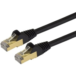 StarTech.com 5 ft CAT6a Ethernet Cable - 10GbE Black UL/TIA Certified