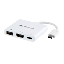 Load image into Gallery viewer, StarTech.com USB C Multiport Adapter With HDMI, White