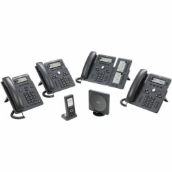 Cisco 6821 IP Phone - Corded - Corded - Wall Mountable - 2 x Total Line - VoIP - 2.5in LCD - 2 x Network (RJ-45) - PoE Ports