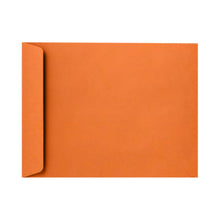 Load image into Gallery viewer, LUX Open-End 9in x 12in Envelopes, Peel &amp; Press Closure, Mandarin Orange, Pack Of 500